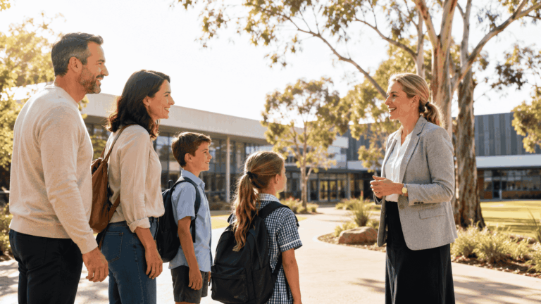 Parents choosing Christian education in Perth